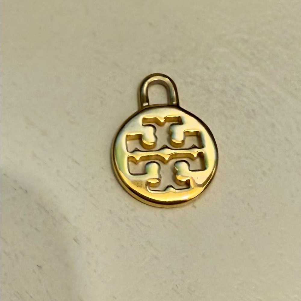 AUTHENTIC Tory Burch Gold Emblem Charm
